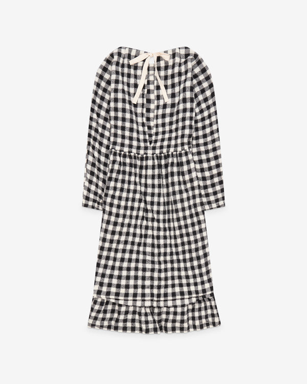 Tao - Women's Wool Gingham Dress - (Black/White)
