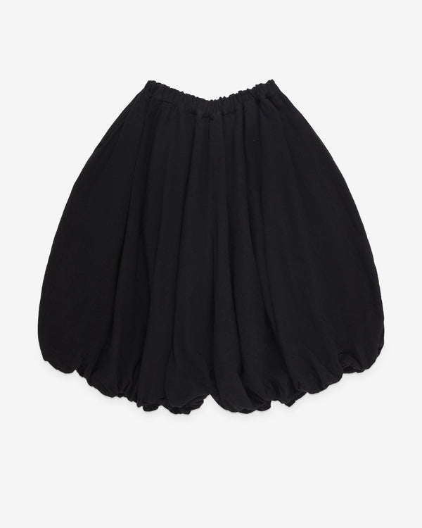 Tao - Women's Cropped Scallop Hem Trousers - (Black)