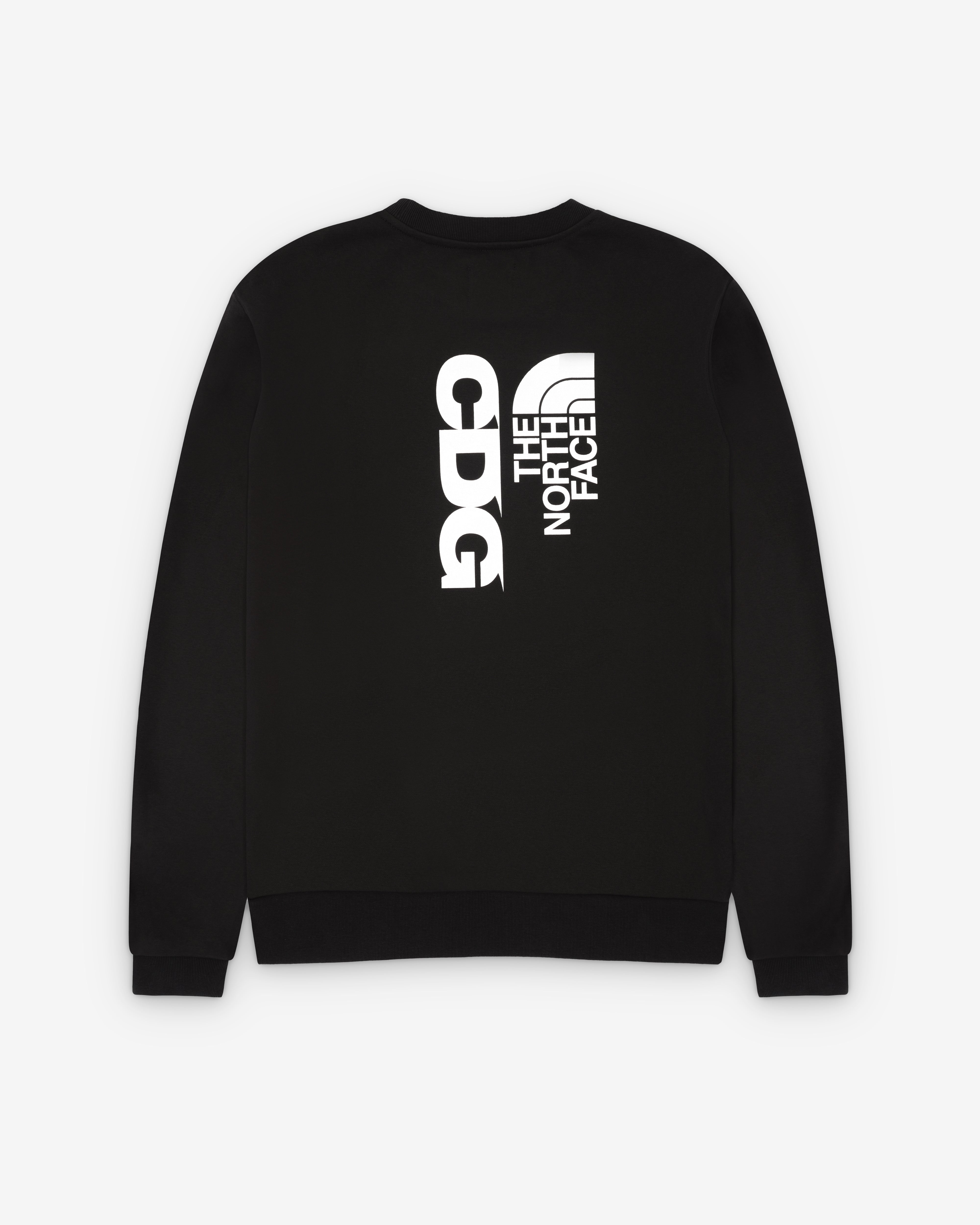 CDG × THE NORTH FACE Sweat Crewneck CDG: The North Face Logo Crewneck (Black) | Dover Street Market London