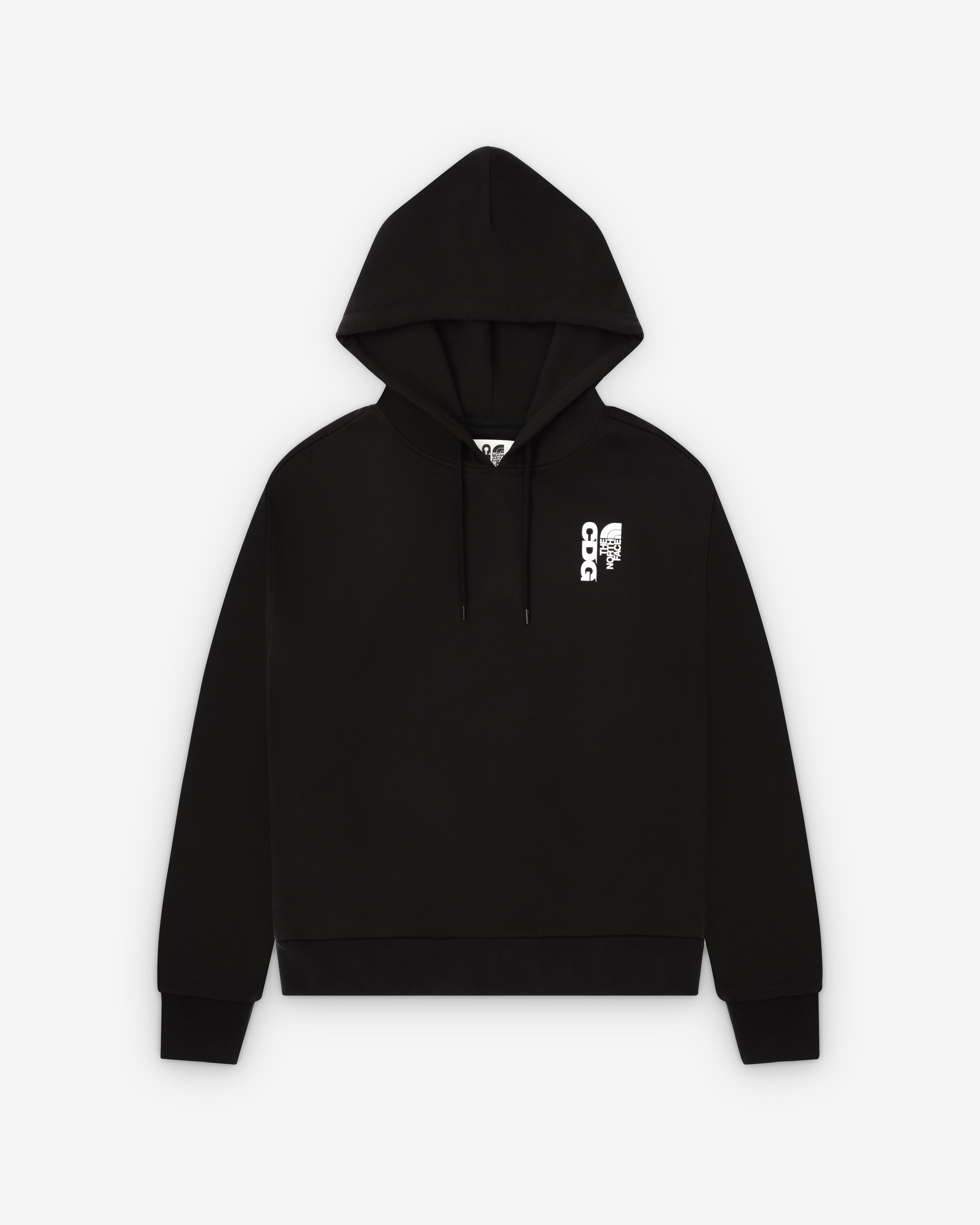 CDG: The North Face Logo Hoodie (Black) | Dover Street Market London