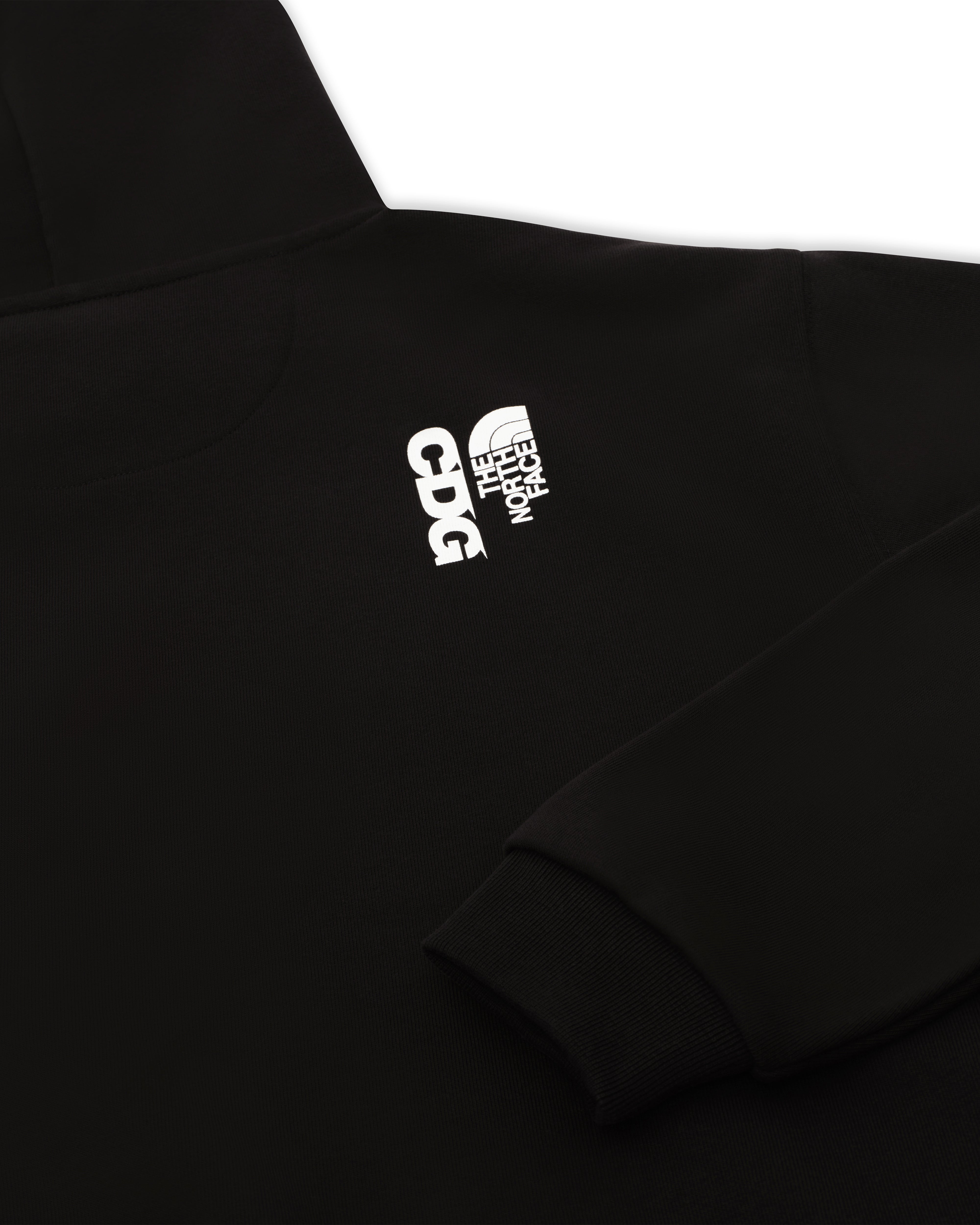 CDG: The North Face Logo Hoodie (Black) | Dover Street Market London