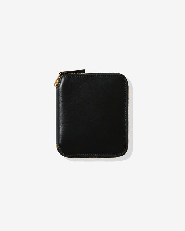 CDG Wallet - Classic Leather Full Zip Around Wallet - (Black SA2100)