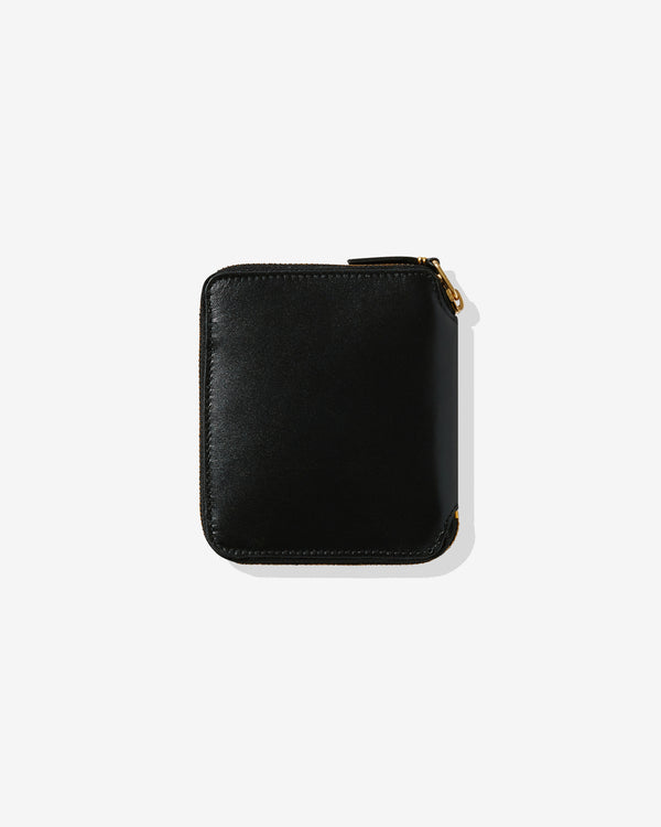 CDG Wallet - Classic Leather Full Zip Around Wallet - (Black SA2100)