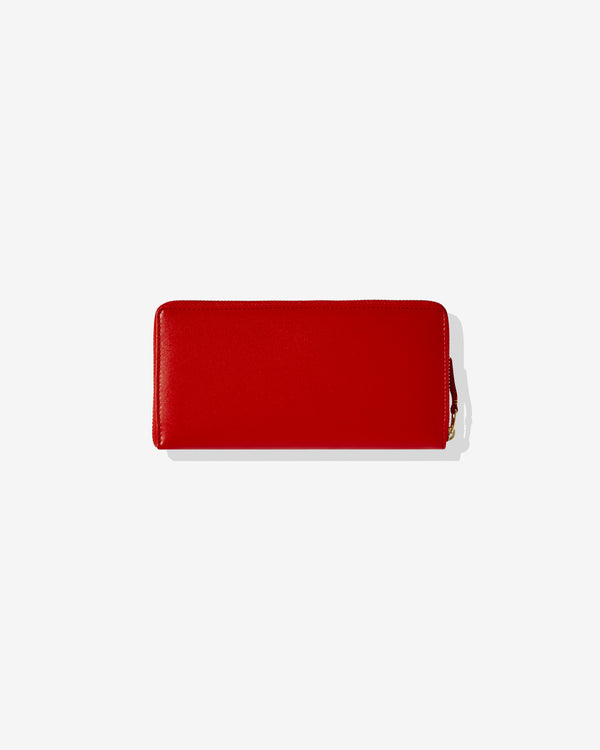 CDG Wallet - Classic Colour Zip Around Wallet - (Orange SA0110C)