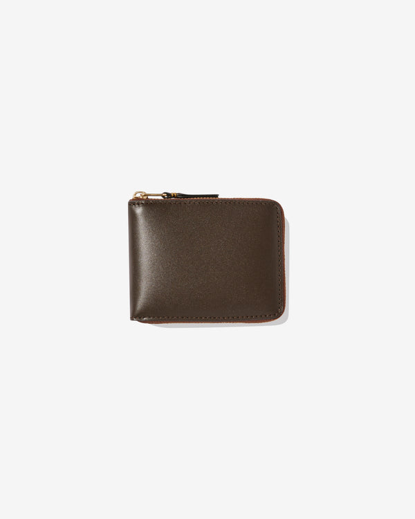 CDG Wallet - Leather Wallet Classic Line - (Brown SA7100)