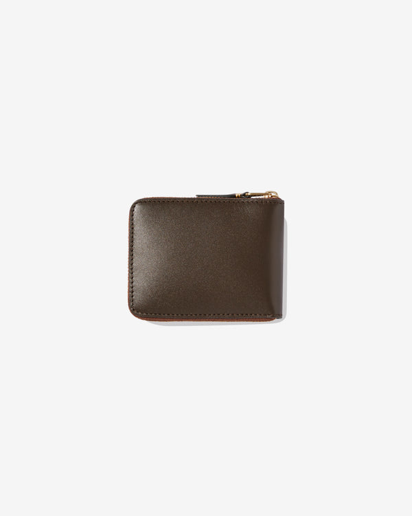 CDG Wallet - Leather Wallet Classic Line - (Brown SA7100)