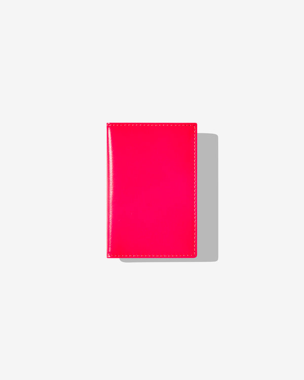 CDG Wallet - Super Fluo Bifold Wallet - (Pink SA6400)