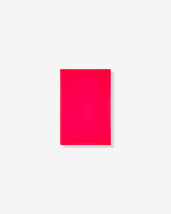 CDG Wallet - Super Fluo Bifold Wallet - (Pink SA6400)