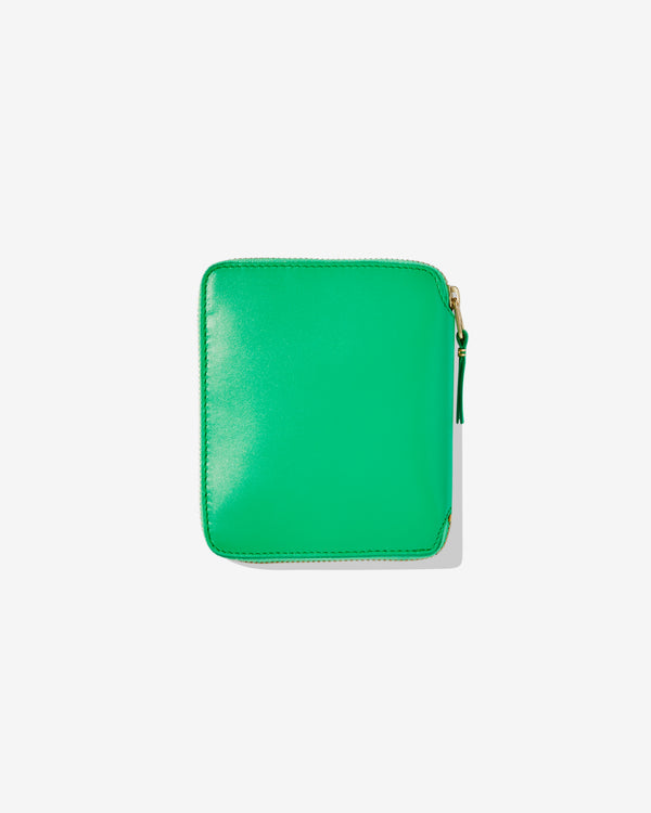 CDG Wallet - Classic Leather Full Zip Around Wallet - (Green SA2100C)