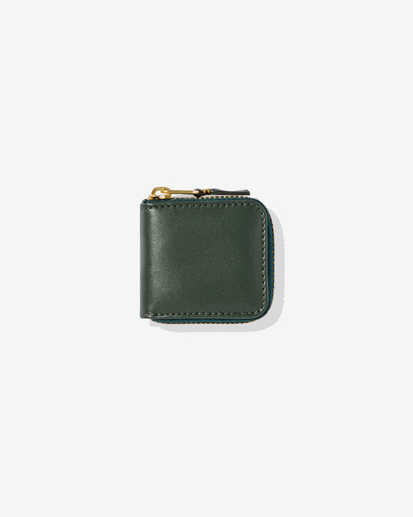 CDG Wallet - Classic Leather Micro Wallet - (Bottle Green SA4100)