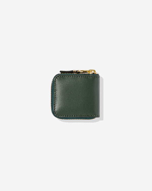 CDG Wallet - Classic Leather Micro Wallet - (Bottle Green SA4100)