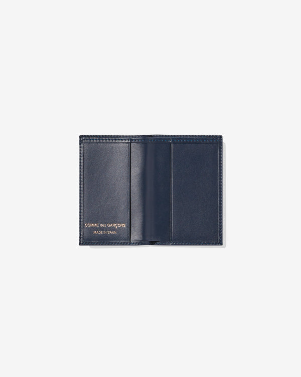 CDG Wallet - Classic Colour Bifold Wallet - (SA6400 Navy)