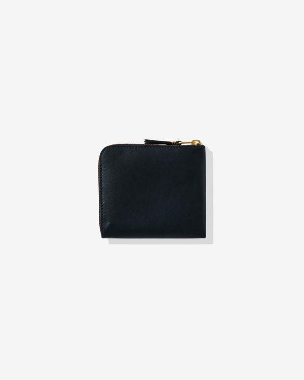CDG Wallet - Classic Colour Zip Around Wallet - (SA3100 Navy)