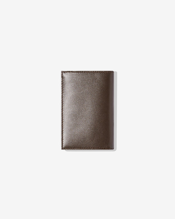 CDG Wallet -  Classic Leather Bifold Wallet - (Brown SA6400)