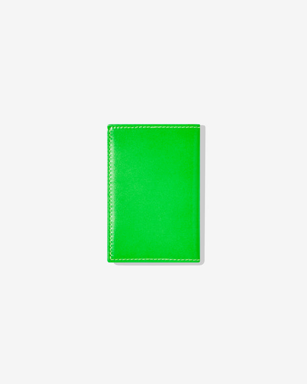 CDG Wallet - Super Fluo Bifold Wallet - (Green/Blue SA6400SF)