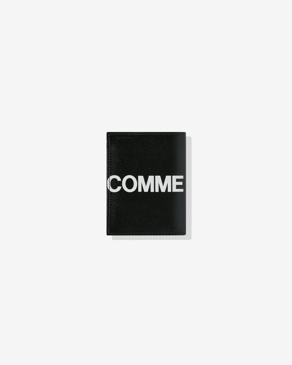 CDG Wallet - Huge Logo Wallet Bifold Wallet - (Black SA0641HL)