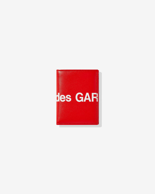 CDG Wallet - Huge Logo Bifold Wallet - (Red SA0641HL)