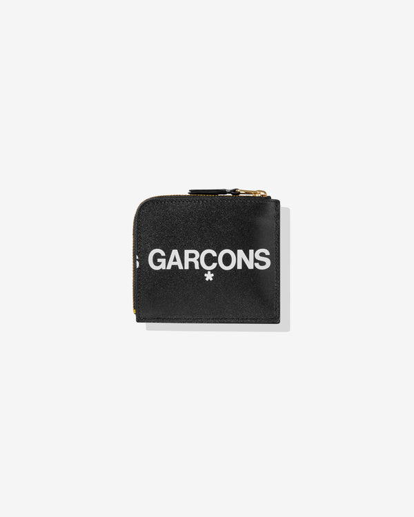 CDG Wallet - Huge Logo Zip Around Wallet - (Black SA3100HL)