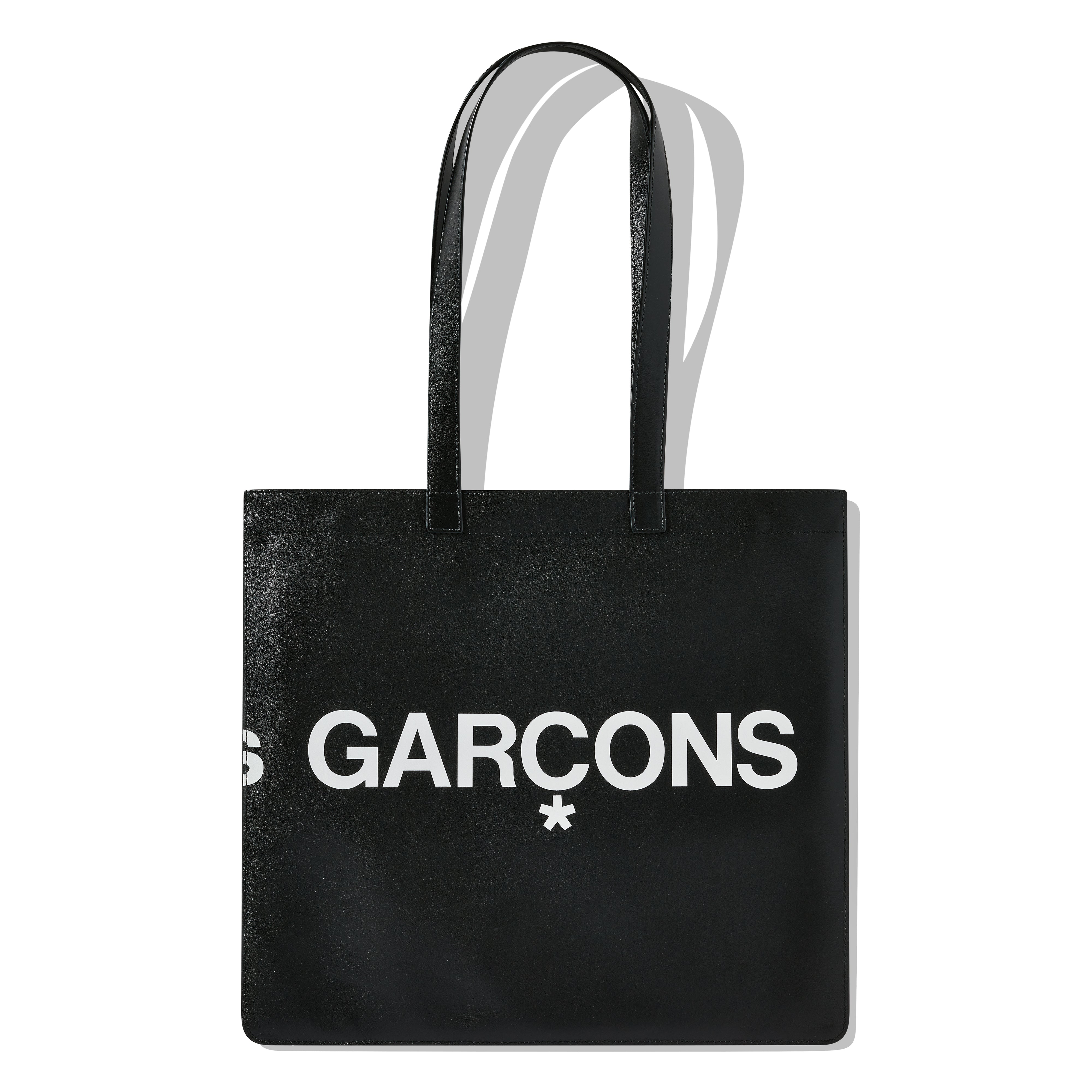 Comme des Garçons Wallet - CDG Wallet Huge Logo Tote Bag (Black