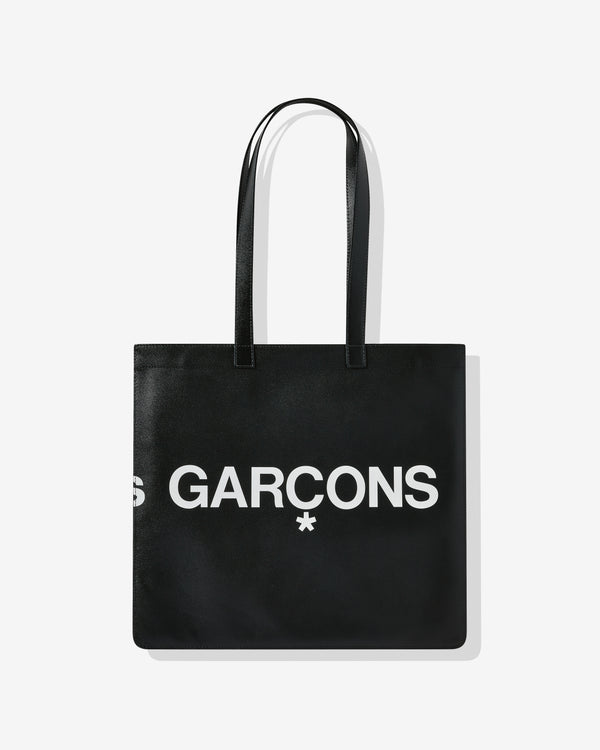 CDG Wallet - Huge Logo Tote Bag - (Black)