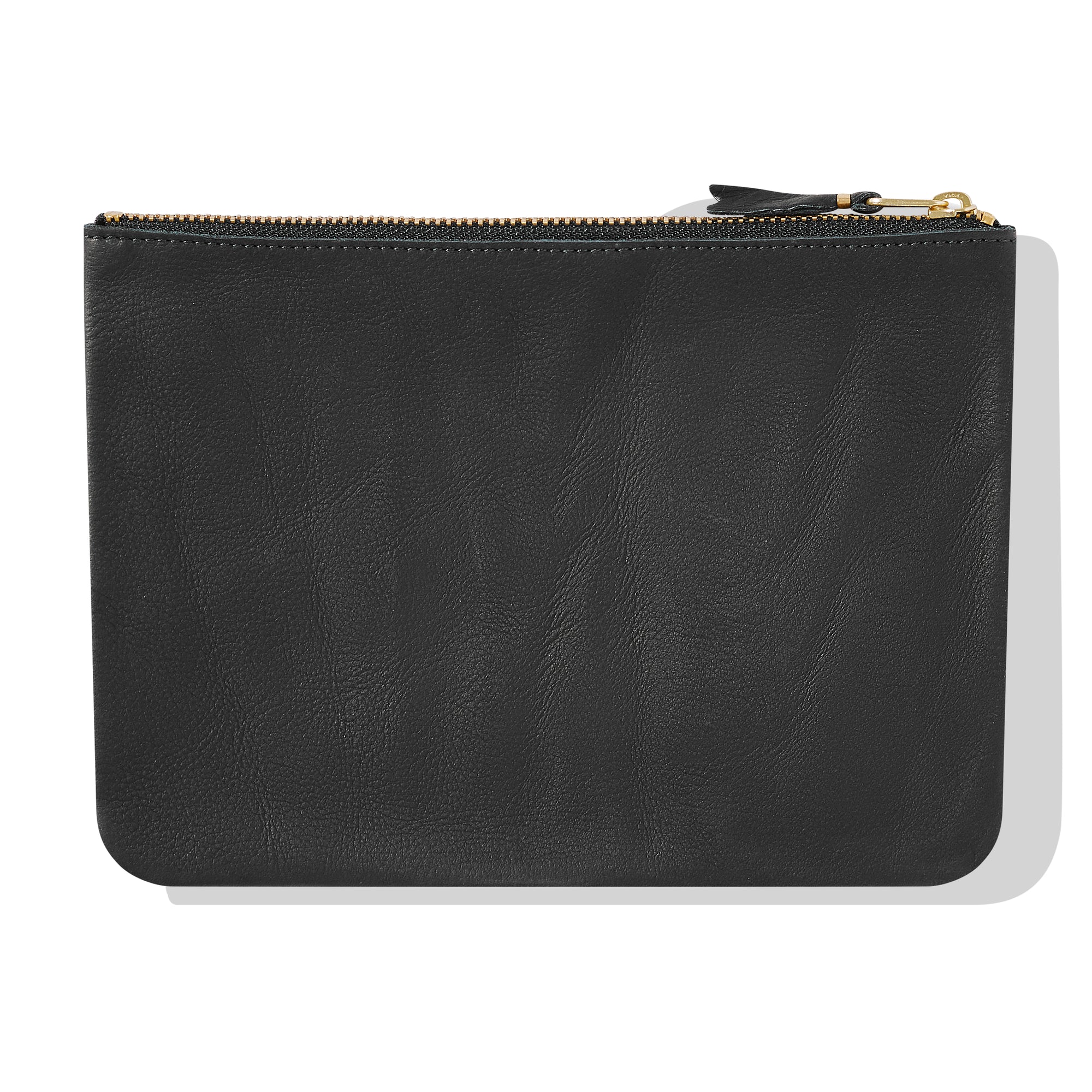 CDG Wallet - Washed Zip Pouch - (Black) view 2