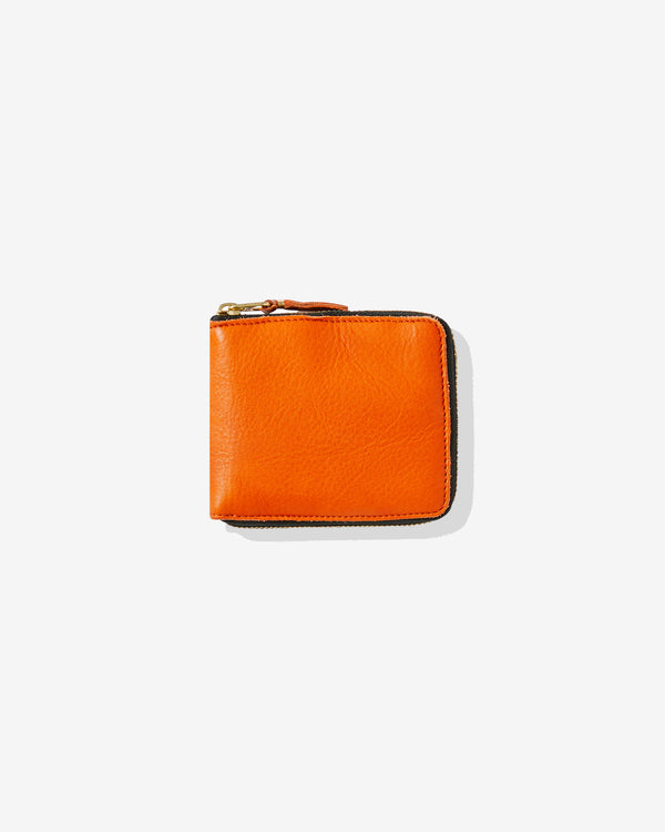 CDG Wallet - Washed Full Zip Around Wallet - (Burnt Orange SA7100)