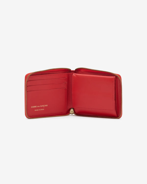 CDG Wallet - Classic Colour Full Zip Around Wallet - (Orange SA7100)