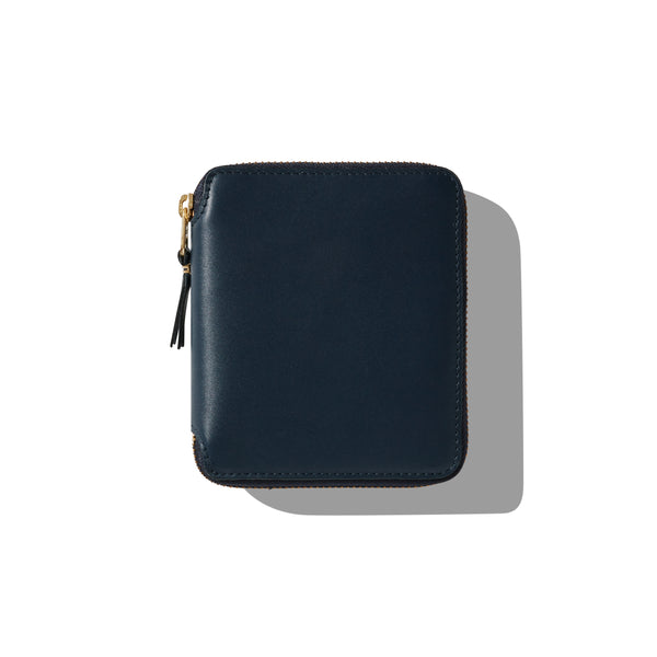 CDG Wallet - Classic Leather Full Zip Around Wallet - (SA2100 Navy)