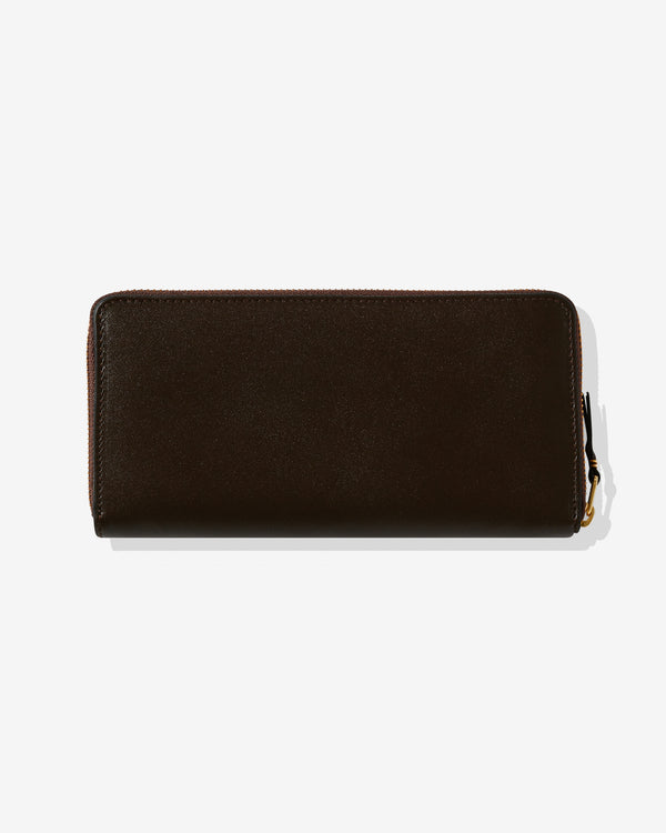 CDG Wallet - Leather Wallet Classic Line - (Brown SA0110)