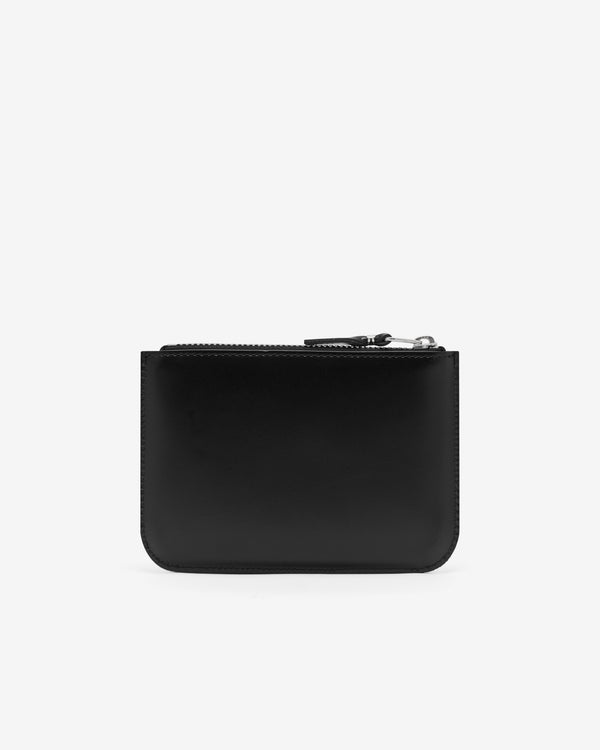 CDG - Embossed Logo Zip Pouch - (Black)