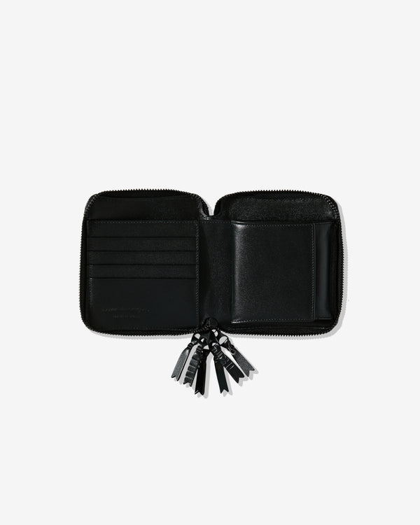 CDG Wallet - Zipper Medley Full Zip Around Wallet - (Black) SA2100ZM
