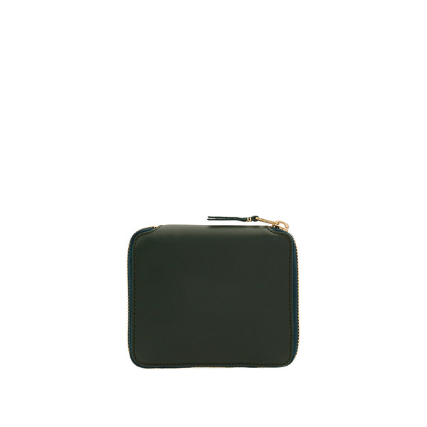 CDG Wallet - Classic Colour Full Zip Around Wallet - (SA2100 Bottle Green)
