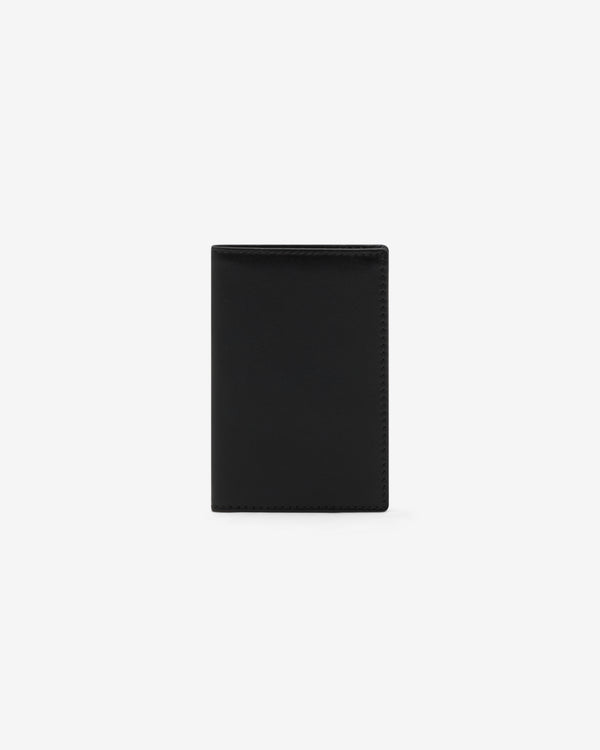CDG Wallet - Classic Leather Bifold Wallet - (Black SA6400)