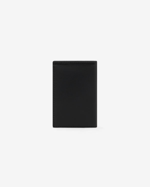 CDG Wallet - Classic Leather Bifold Wallet - (Black SA6400)