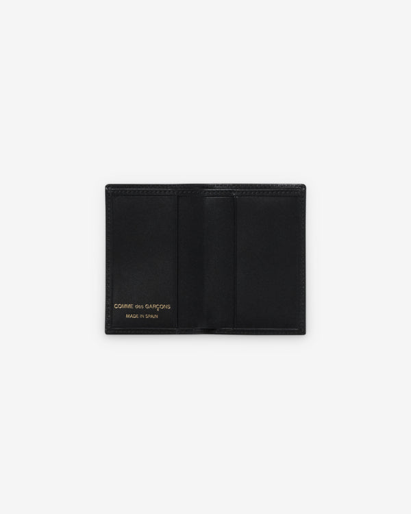 CDG Wallet - Classic Leather Bifold Wallet - (Black SA6400)