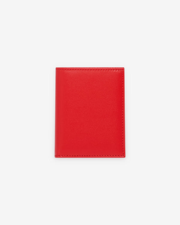 CDG Wallet - Colour Leather Line Bifold Wallet - (SA0641C Orange)