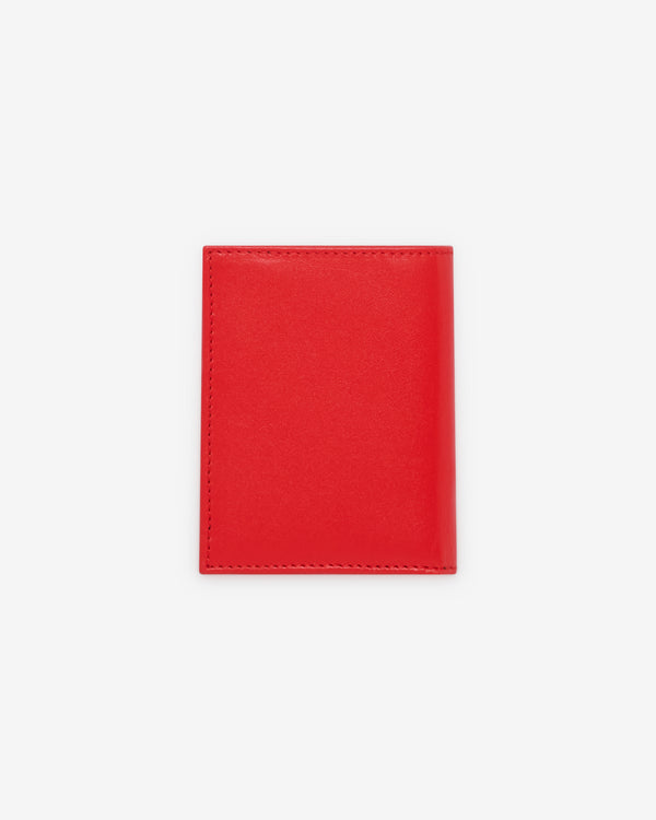 CDG Wallet - Colour Leather Line Bifold Wallet - (SA0641C Orange)