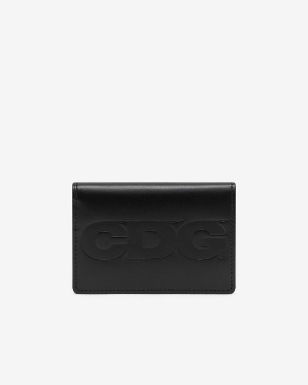 CDG - Embossed Logo Wallet - (Black)