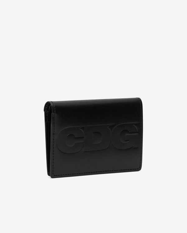 CDG - Embossed Logo Wallet - (Black)