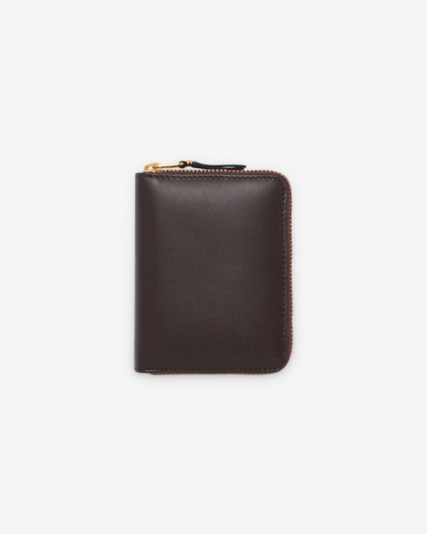 CDG Wallet - Classic Leather Line Full Zip Around Wallet - (SA2110 Brown)
