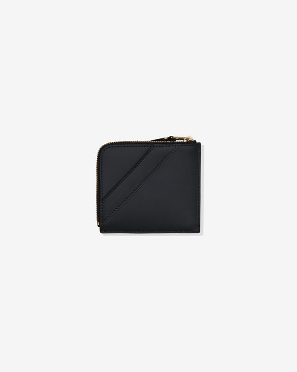 CDG Wallet - Big Bow Zip Around Wallet - (Black)