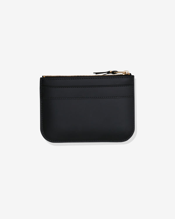CDG Wallet - Big Bow Zip Pouch - (Black)