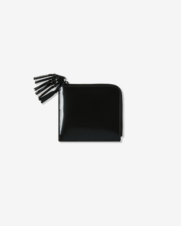 CDG Wallet - Zipper Medley Zip Around Wallet - (Black) SA3100ZM