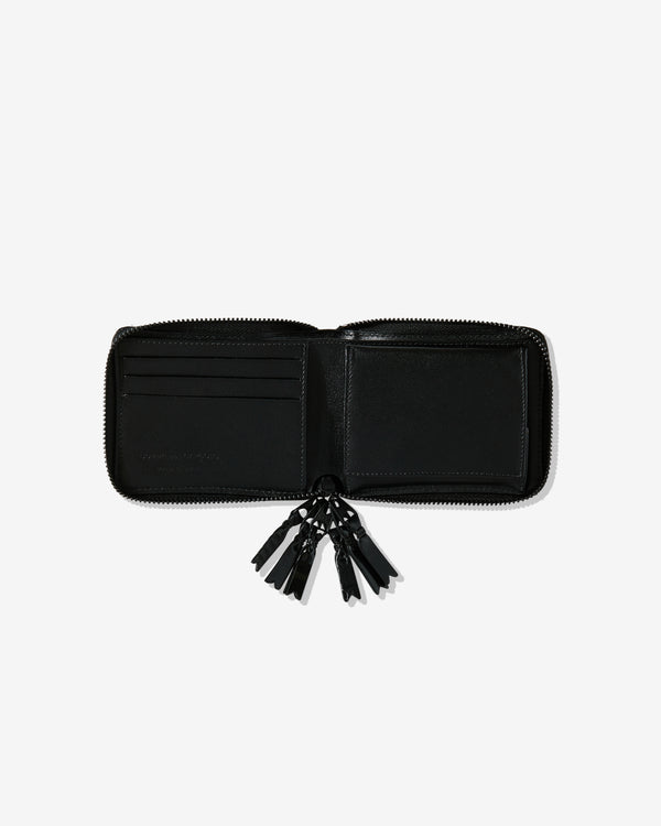 CDG Wallet - Zipper Medley Full Zip Around Wallet - (Black) SA7100ZM