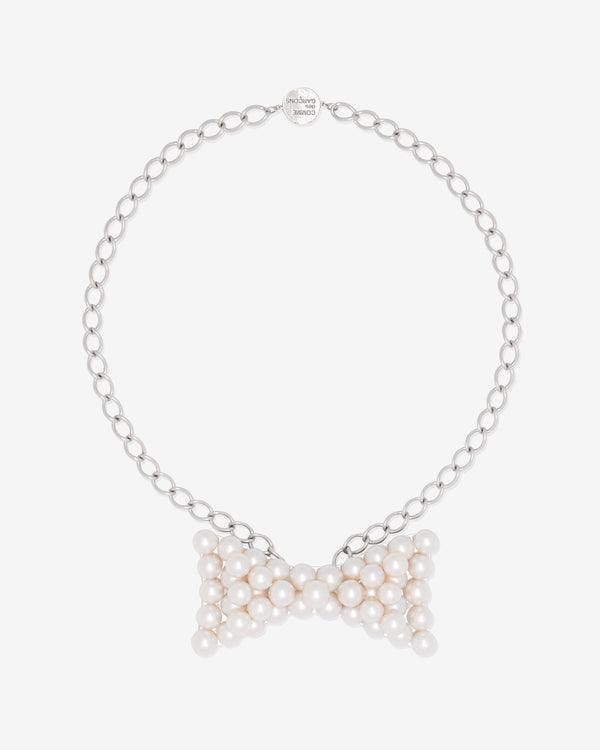 Comme des Garçons - Pearl Bow Necklace - (Pearl)