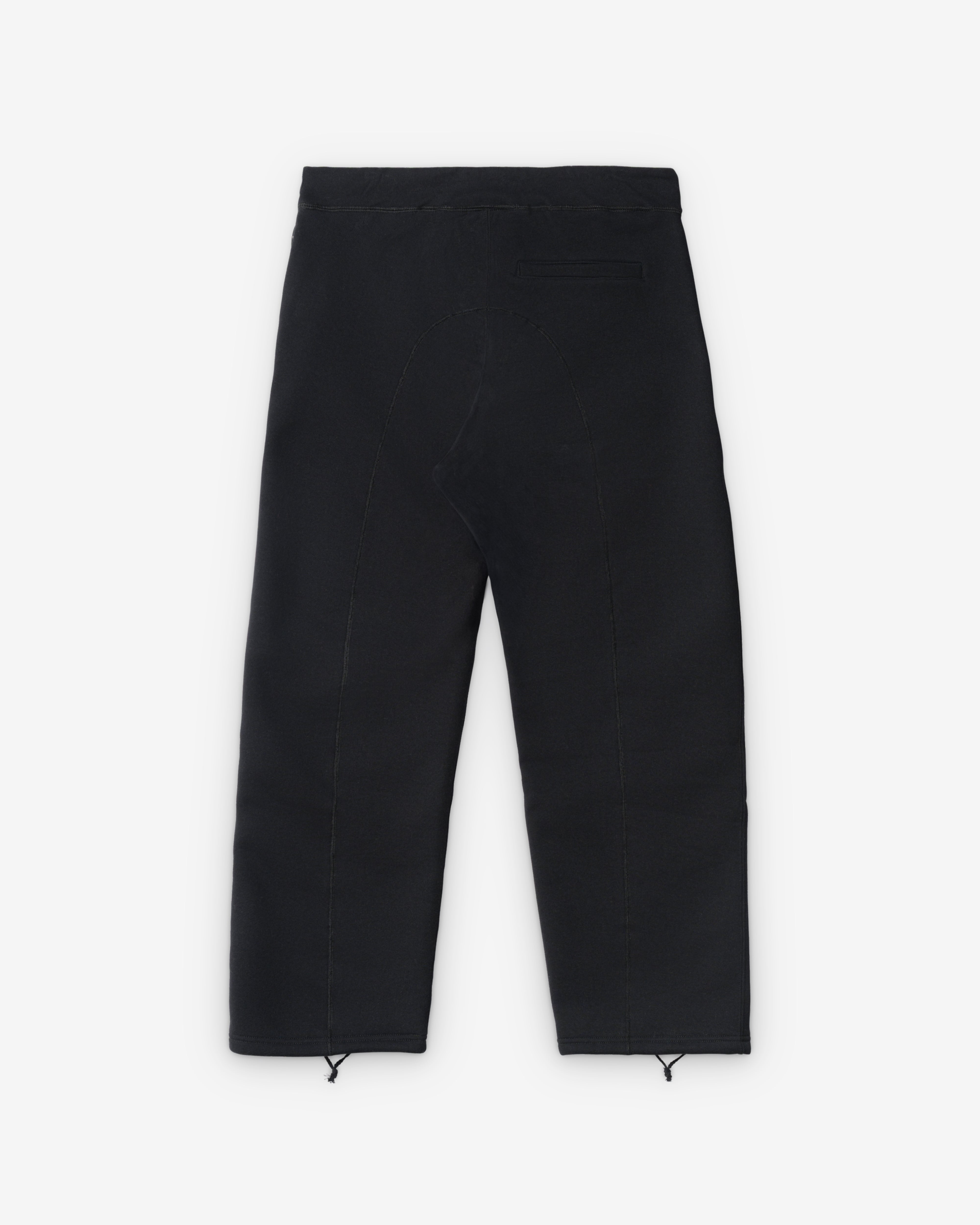 Cease: Men's Open Hem C-Seam Sweatpant (Black) | DSML E-SHOP