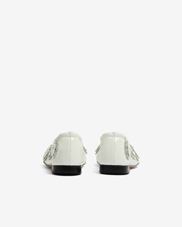 Cecilie Bahnsen - Women’s Brielle Flat Ballerina - (White)