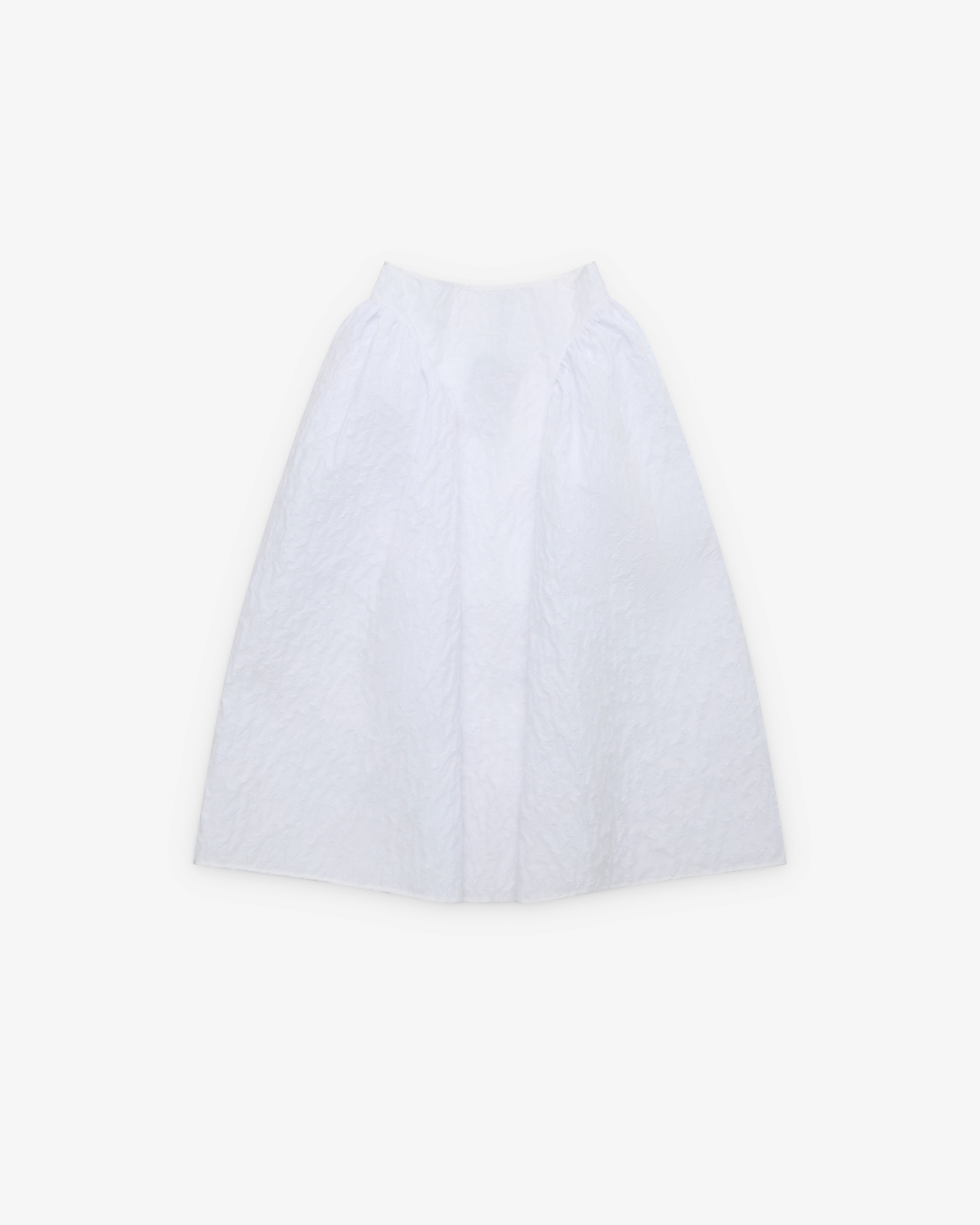 Cecilie Bahnsen: Women's Fabiola Skirt (White) | Dover Street