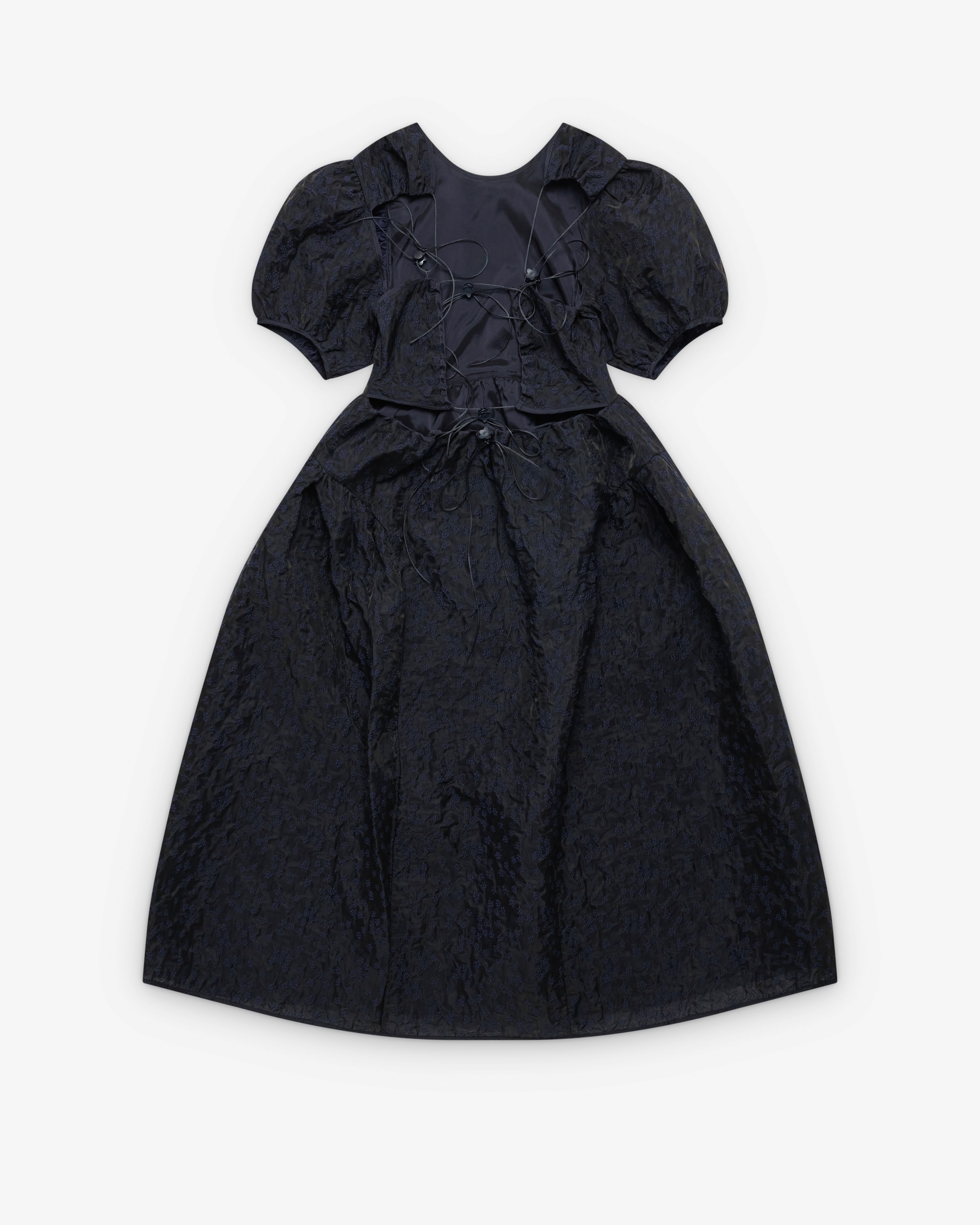 Cecilie Bahnsen: Women's CBcatrine Dress (Navy) | Dover Street