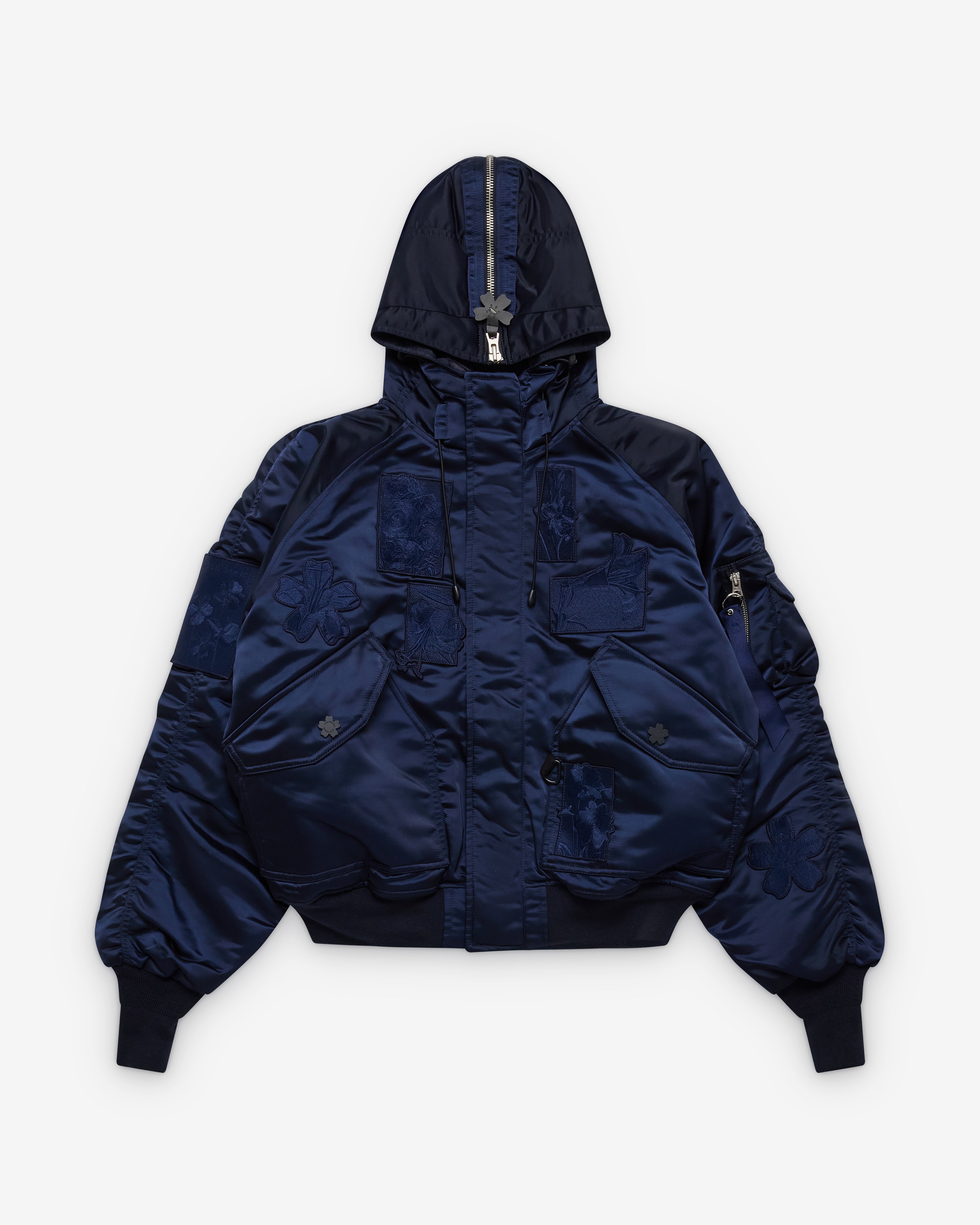 Cecilie Bahnsen: Alpha Industries N-2B Jacket (Navy) | Dover